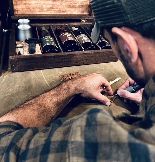 Owner Mark D'ambrosio and son